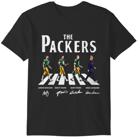 Discover The Packers Abbey Road Signature T-Shirts