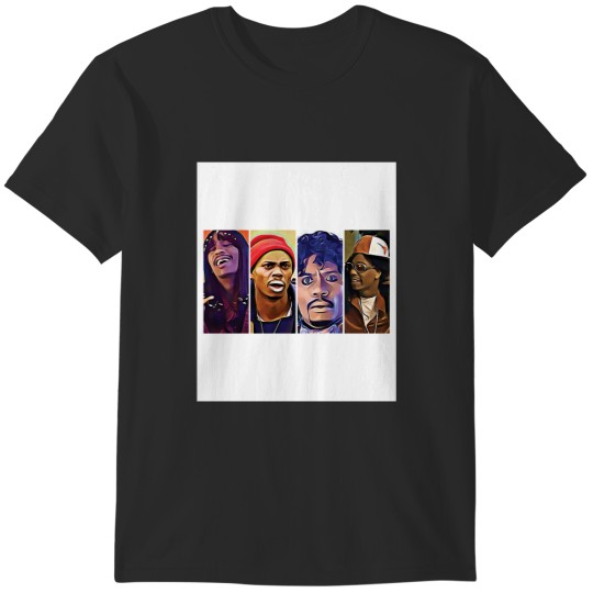 Discover Dave Chappelle Many Faces of Dave Chappelle T-Shirts