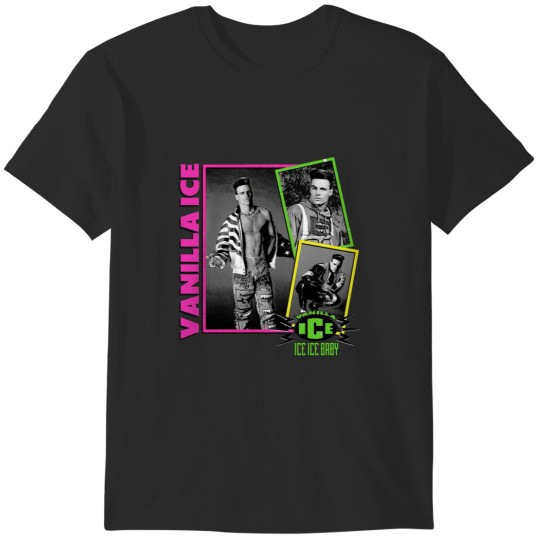 Discover Vanilla Ice Collag T-Shirts
