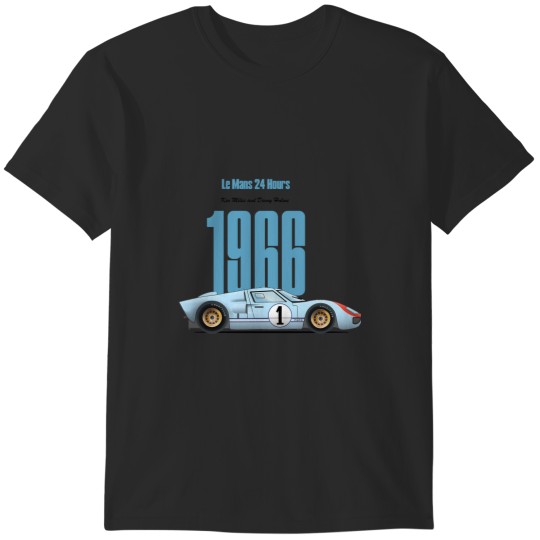 Discover GT40 Ken Miles 1966 T-Shirts