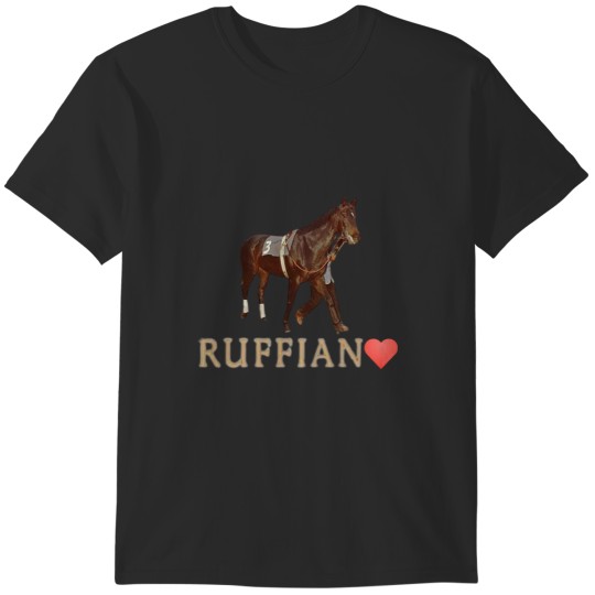 Discover Ruffian Horse (1) Ruffian Horse (1) T-Shirts