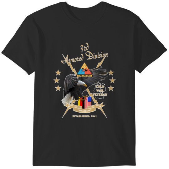 Discover 3Rd Armored Division Eagle T-Shirts