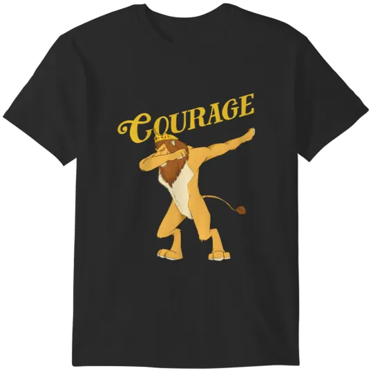 Discover Cowardly Lion Dab  - The Wizard Of Oz TShirt -Courage Baseball ¾ Sleeve T-Shirts