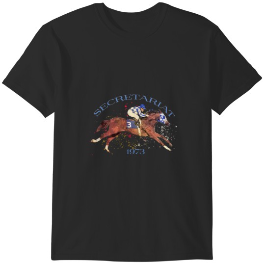 Discover 1973 Triple Crown Winner - Secretariat T-Shirts