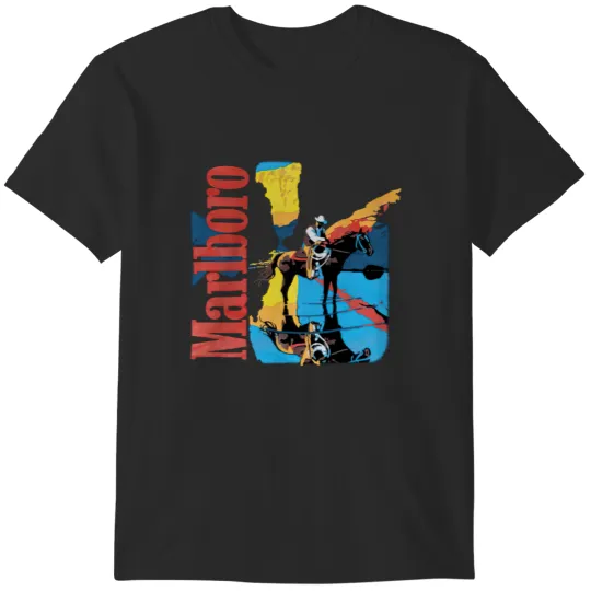 Discover Vintage Marlboro 80s Marlboro Cowboy TShirt T-Shirts