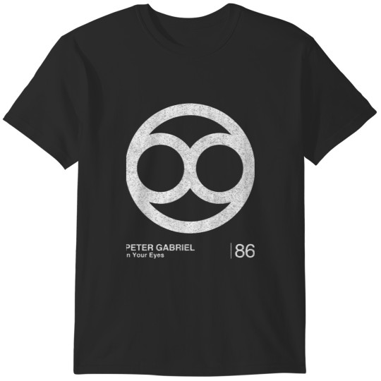 Discover Peter Gabriel Peter Gabriel Minimalist Graphic Design Fan T-Shirts