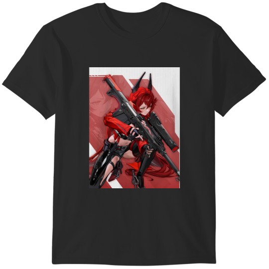Discover Red Hood Character profile, Goddess of victory Nikke Graphic T-Shirts