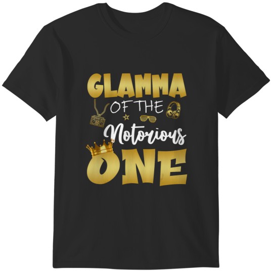 Discover glamma of the notorious one hip hop themed 1st birthday boy T-Shirts