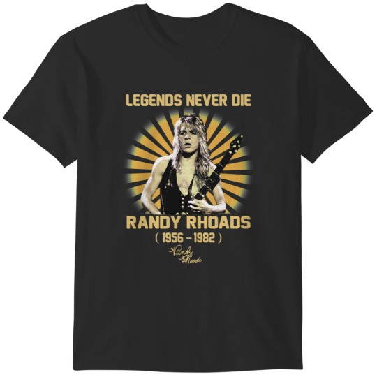 Discover Die Randy Rhoads Legend Never Die T-Shirts