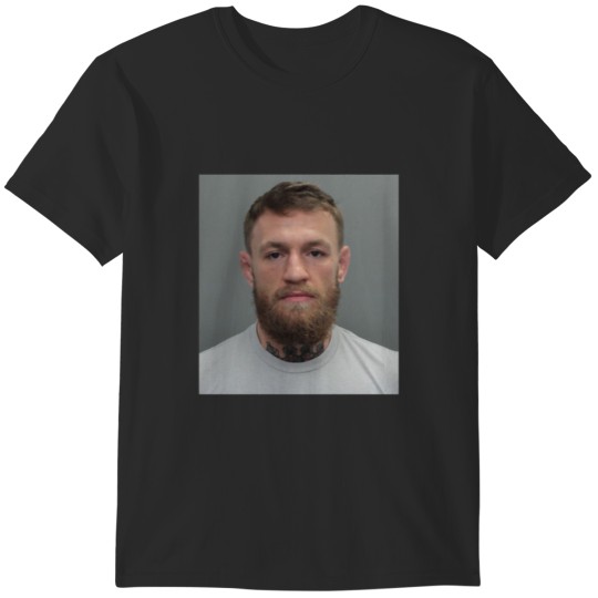 Discover Connor McGregor Mugshot Tee T-Shirts