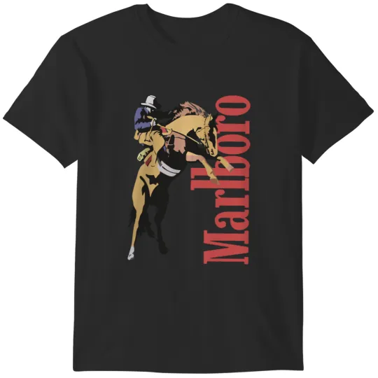 Discover Vintage Marlboro Cowboy Wild West Shirt T-Shirts