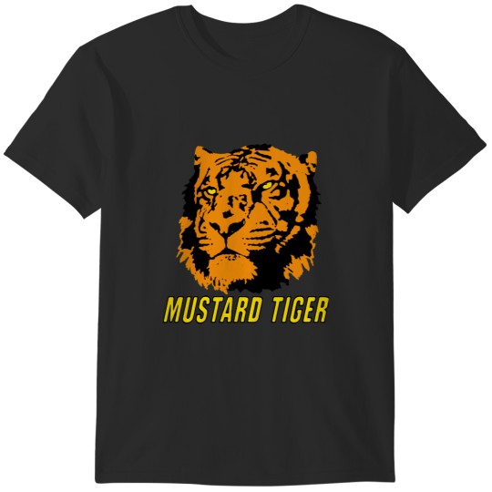 Discover Mustard Tiger T-Shirts