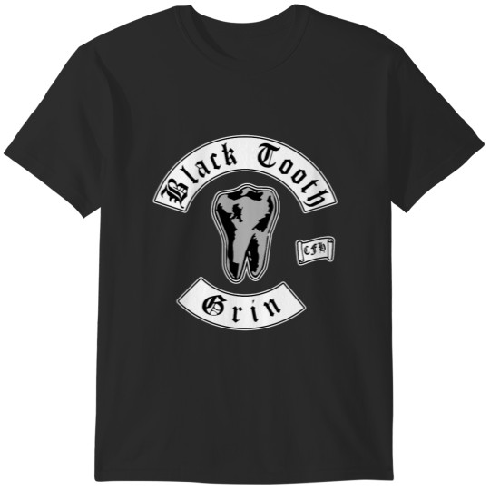 Discover Black Tooth Grin T-Shirts