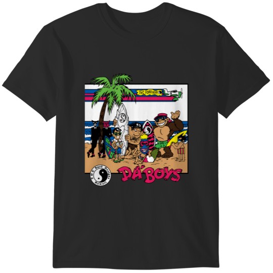 Discover TC HAWAII DA BOYS TOWN AND COUNTRY SURF DESIGNS APE SURFING JOE COOL TIKI SURFERS PRIMAL URGES T-Shirts