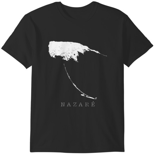 Discover Surfing Nazaré Monster Waves T-Shirts