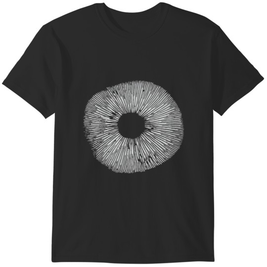 Discover Mycology Mushroom Spore Print Art T-Shirts