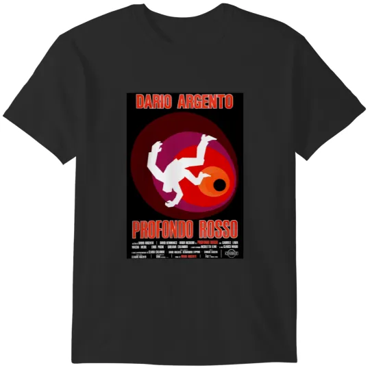 Discover PROFONDO ROSSO (1975) Dario Argento T-Shirts