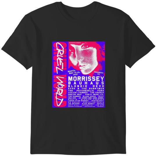 Discover Cruel World Festival 2022 Lineup T-Shirts