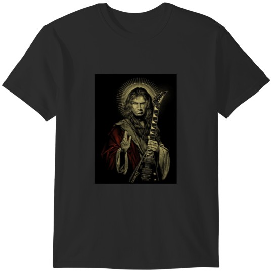 Discover DaveMustaine God Mustaine Gift For Men T-Shirts