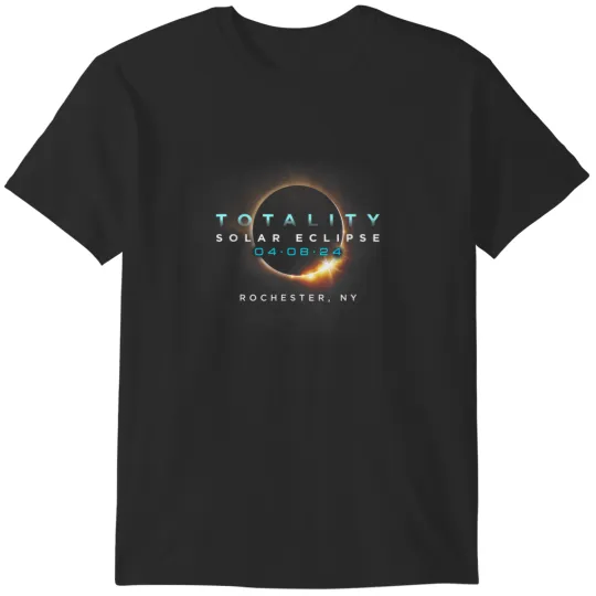 Discover  solar eclipse 2024 rochester, ny totality 040824 T-Shirts