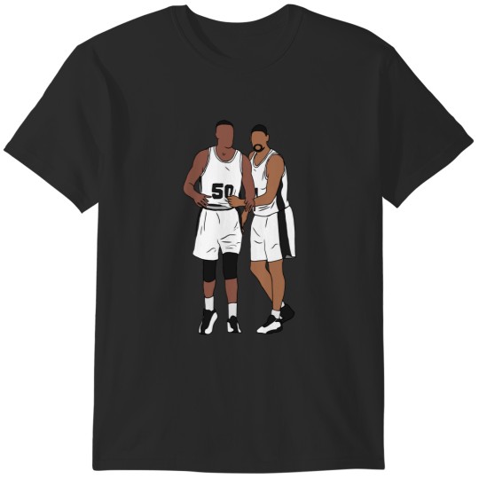 Discover David Robinson And Tim Duncan T-Shirts