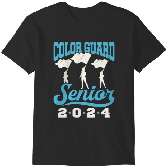 Discover Color Guard Senior Class of 2024 T-Shirts