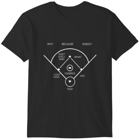 Discover Abbott Costello Who's on First baseball T-Shirts