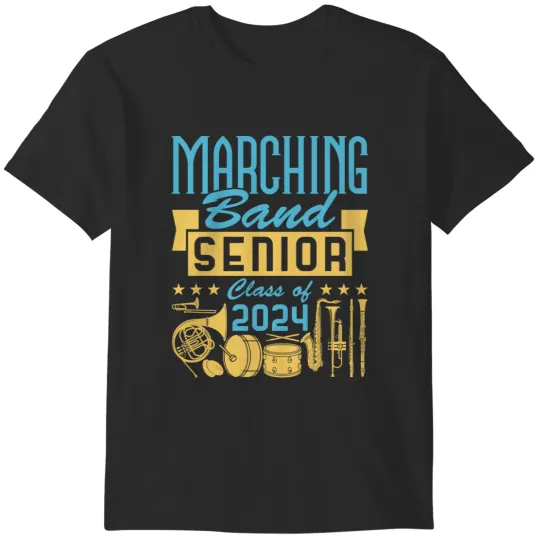Discover Marching Band Senior Class of 2024 T-Shirts