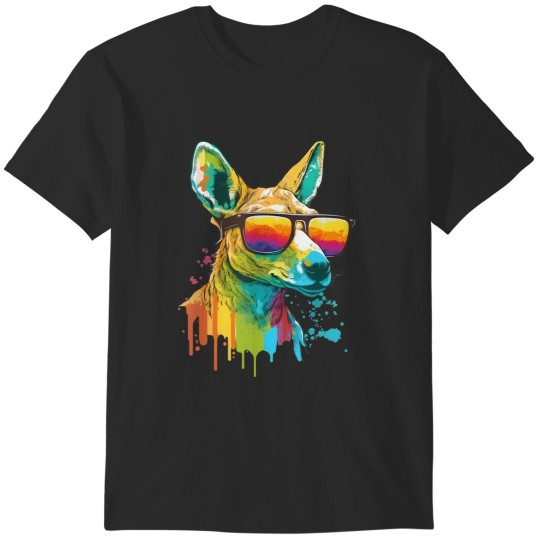 Discover kangaroo colorful wallaby kangaroo lover T-Shirts