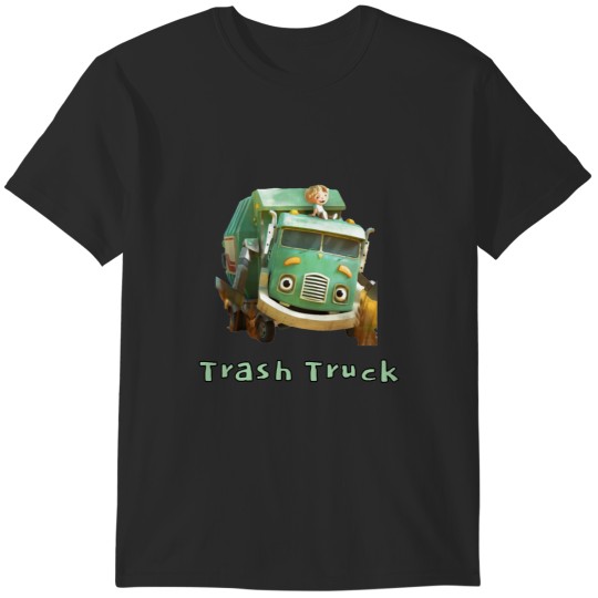 Discover Trash Truck cartoon T-Shirts
