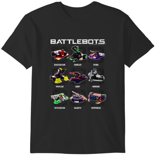 Discover battlebots group robot photo box up t T-Shirts