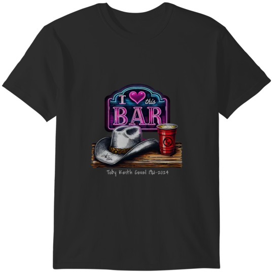 Discover Toby Keith I Love This Bar 90s T-Shirts
