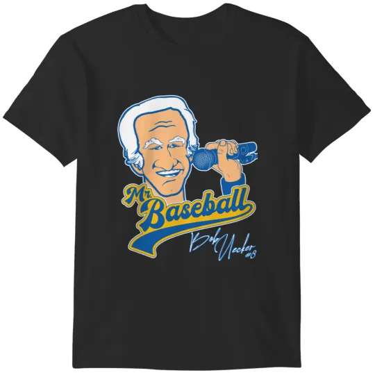 Discover Mr Baseball ))(( Brewers Bob Uecker Baseball Tribute T-Shirts