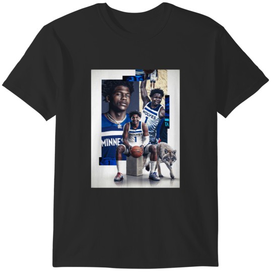 Discover Anthony Edwards 1 Basketball (1) T-Shirts
