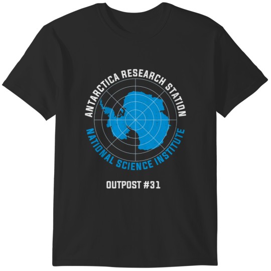 Discover Antartica Research Station T-Shirts