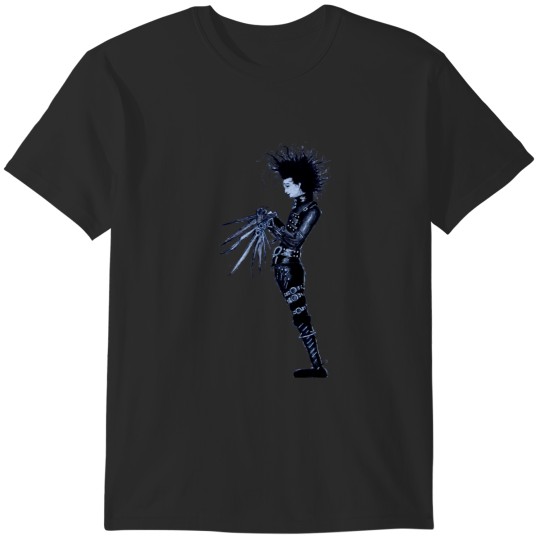 Discover Edward Scissor hands artwork sticker Long T-Shirts