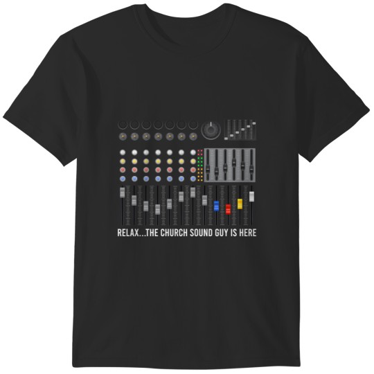 Discover church sound guy is here church sound technician long t T-Shirts