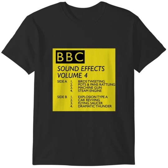 Discover Sound Effects of BBC T-Shirts