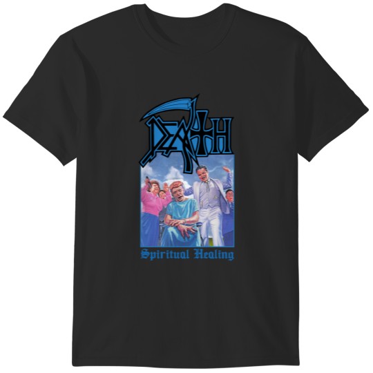 Discover Spiritual Healing Album Art by Death T-Shirts