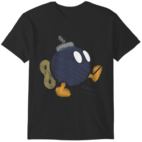 Discover bob-omb -scribble- T-Shirts