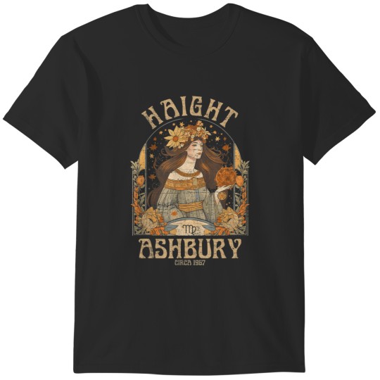 Discover haight ashbury 1967 san francisco 60s hippie t T-Shirts