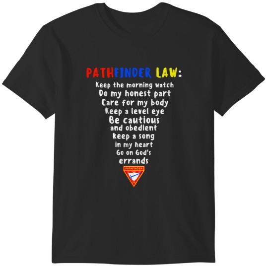 Discover Pathfinder Law Adventist T-Shirts