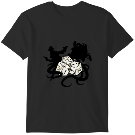 Discover Arkham Horror Dice T-Shirts
