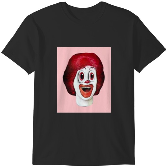 Discover LSD Terrifier Ronald Mcdonald  Bad Hero Psychedelicc Mirror Popart  Surreal Cannibal Art amp Desi T-Shirts
