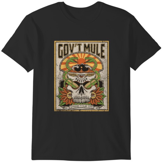 Discover Govt Mule Music Band T-Shirts