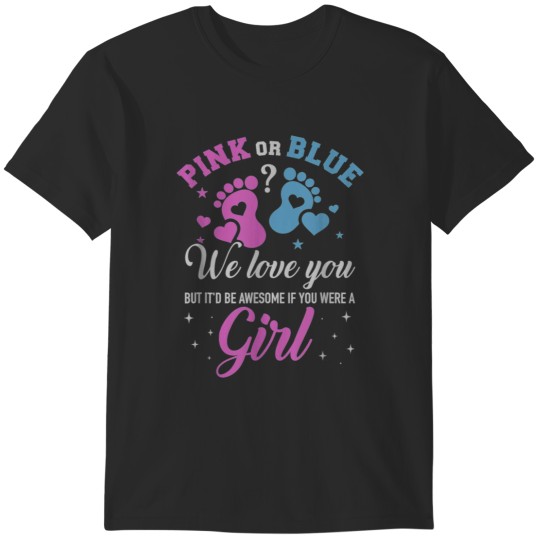 Discover 1 Pink or blue gigi loves you Classic T-Shirts