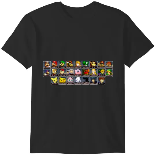 Discover Melee Character Select T-Shirts