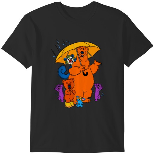 Discover Bear in the Big Blue House  Rain T-Shirts