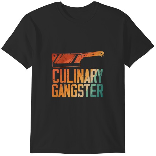 Discover Funny Chef Art Men Women Restaurant Kitchen Food Cooking T-Shirts