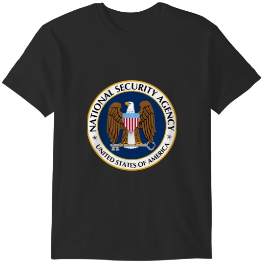 Discover National Security Agency Emblem T-Shirts